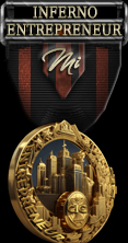 Mafia Inferno Game Lone Wolf Medal